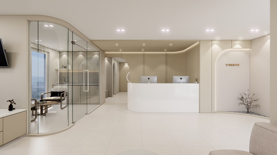 병원인테리어3D디자인