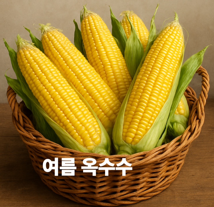 달콤한 식감 고소한 향 변비예방 피로회복 눈건강 다이어트 옥수수 효능 영양성분