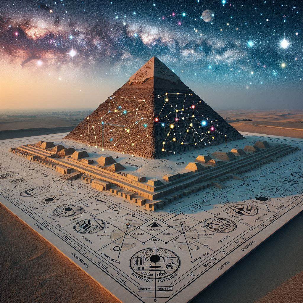 오리온자리와 피라미드