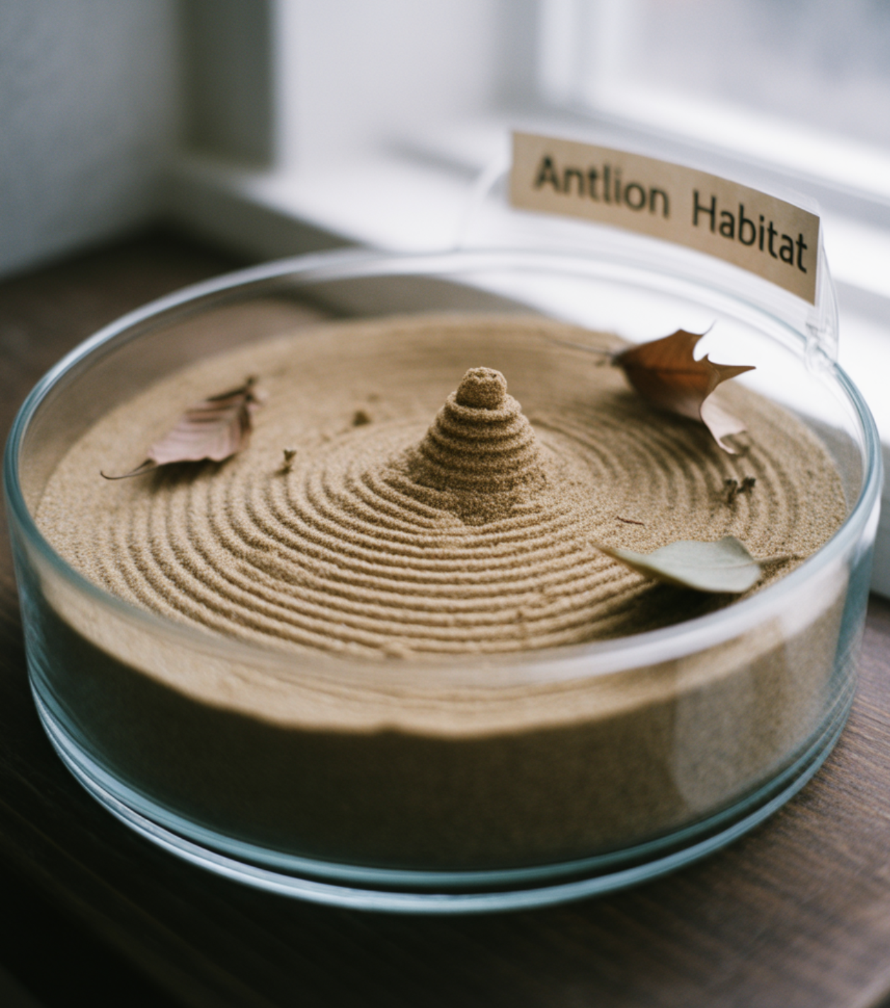 사육장 - &amp;#39;모래 함정&amp;#39;을 위한 완벽한 무대