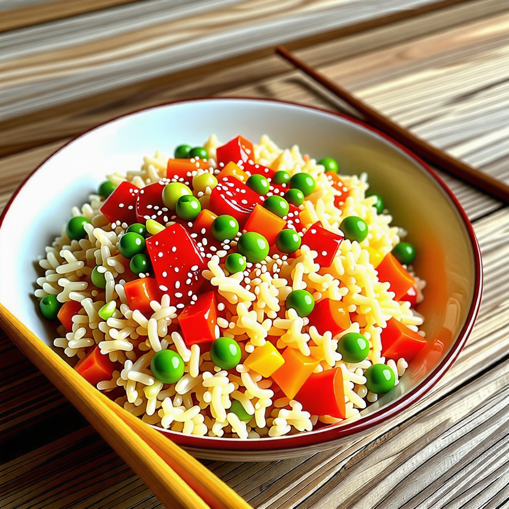 야채볶음밥 맛있게 만드는법