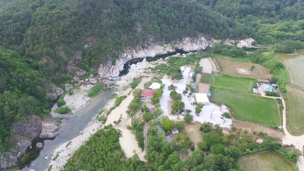 왕피천모래언덕캠핑장_전경