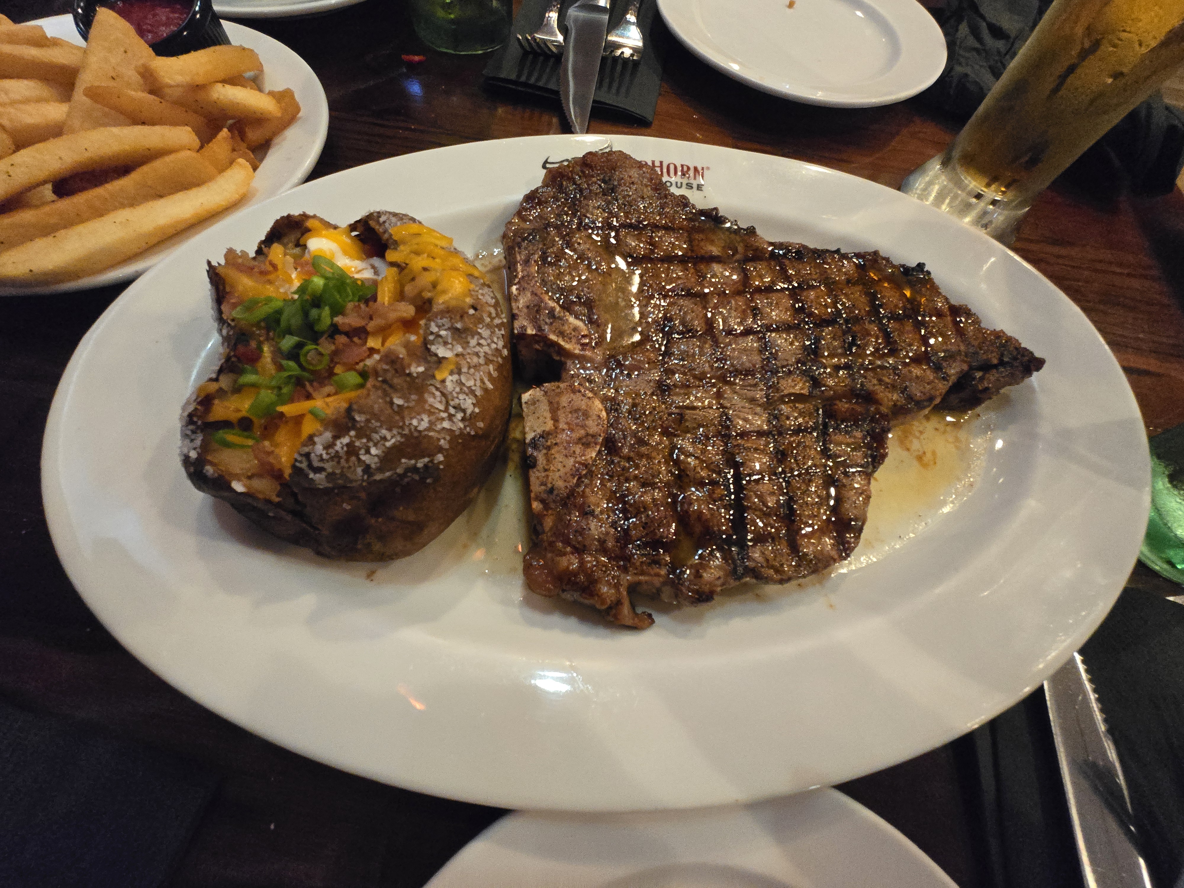 괌 맛집 롱혼 더 롱혼 포터하우스 스테이크