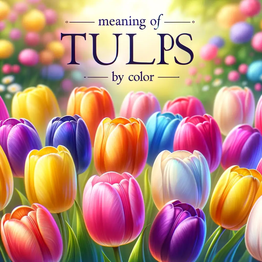 튤립 색깔별 꽃말