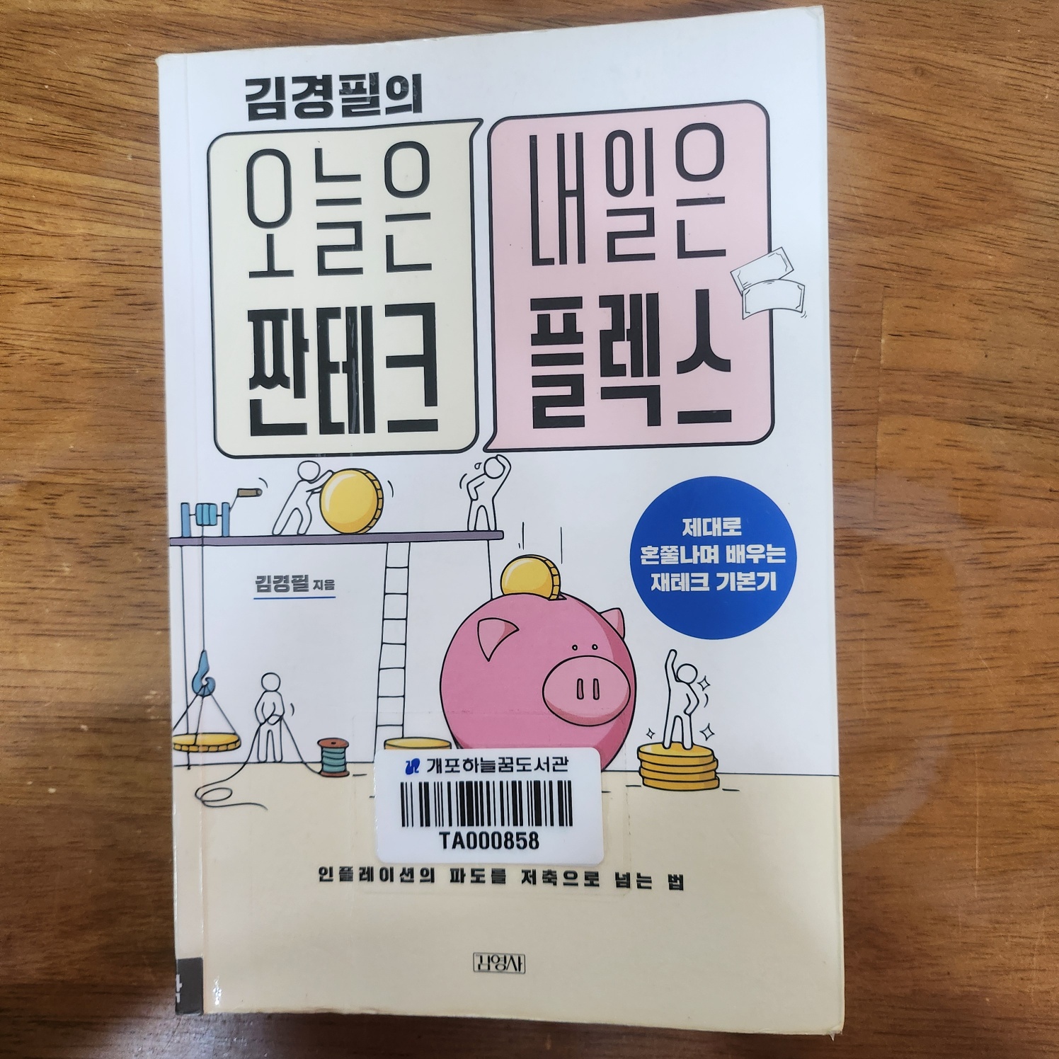 김경필의 오늘은 짠테크 내일은 플렉스 책 사진