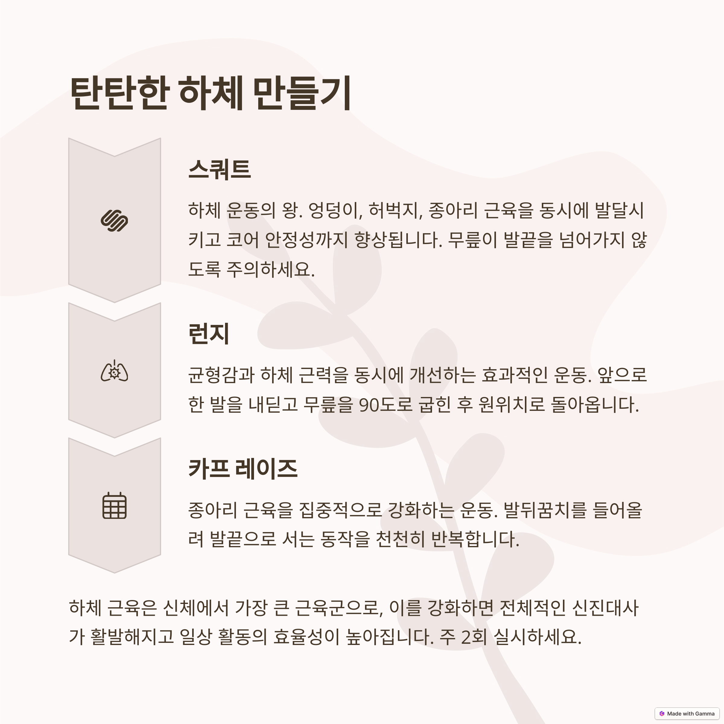 효과적인 근력 강화 운동 루틴 공유: 건강한 삶을 위한 완벽 가이드
