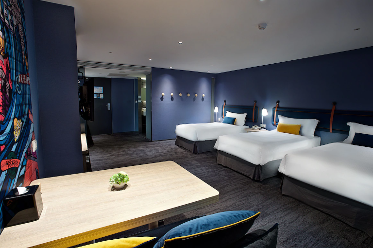 대만 시먼딩 근처 추천 호텔-저스트 슬립 타이베이 시먼딩-객실