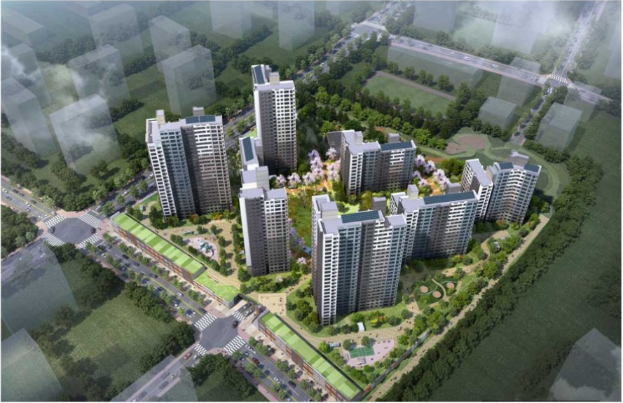 검단신도시 모아미래도 엘리트파크 - 조감도