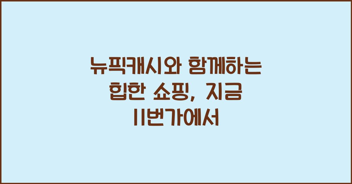 뉴픽캐시