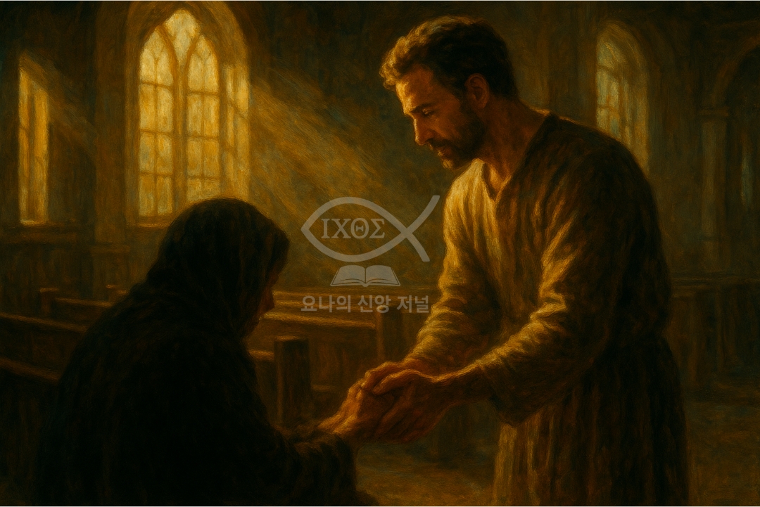 [집사, 맡은 일과 충성의 직분 ②] 교회의 사랑을 세상에 증명하는 믿음의 손발이 되어 섬기는 집사 직분의 실제를 선포한다. 헌신으로 나타나는 복음의 생명력을 나타낸다. 요나의 신앙 저널