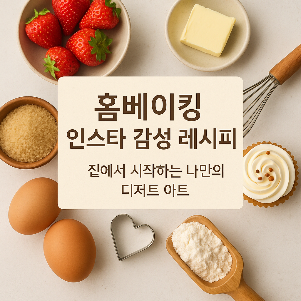 인스타 감성 레시피