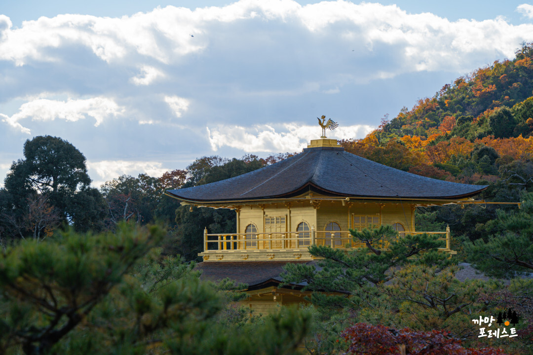 금각사 지붕