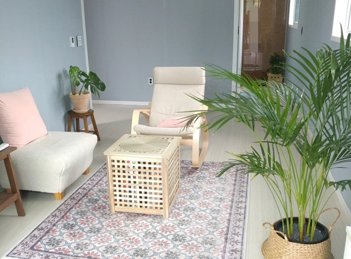 이케아 포엥 의자 인테리어