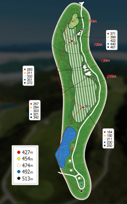 루나엑스 B코스 2홀