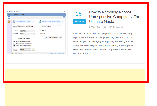 울트라뷰어 다운로드, 사용법 소개