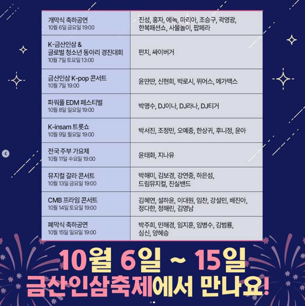 금산세계인삼축제