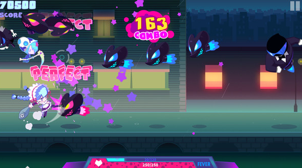 리듬게임 Muse Dash 플레이 이미지