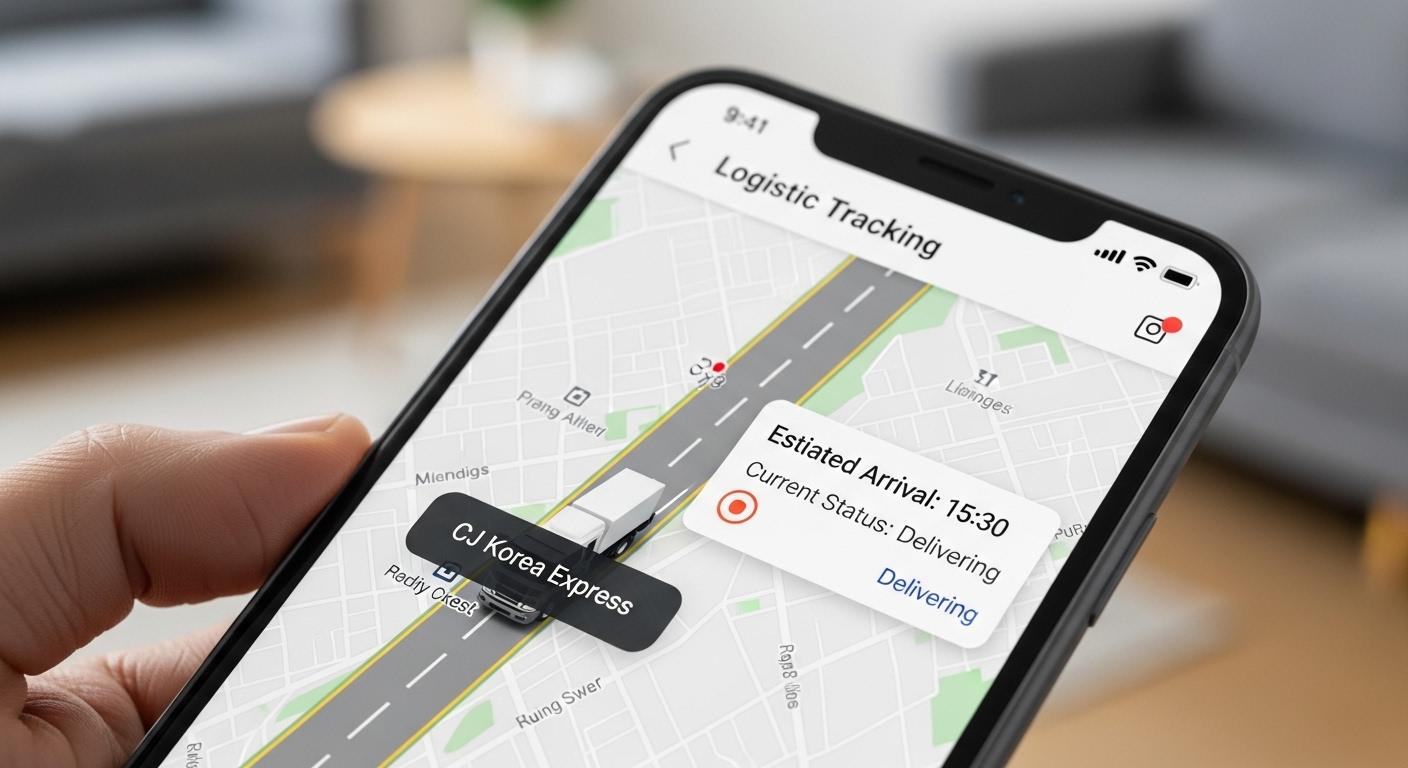 cj대한통운 실시간 위치 보는법