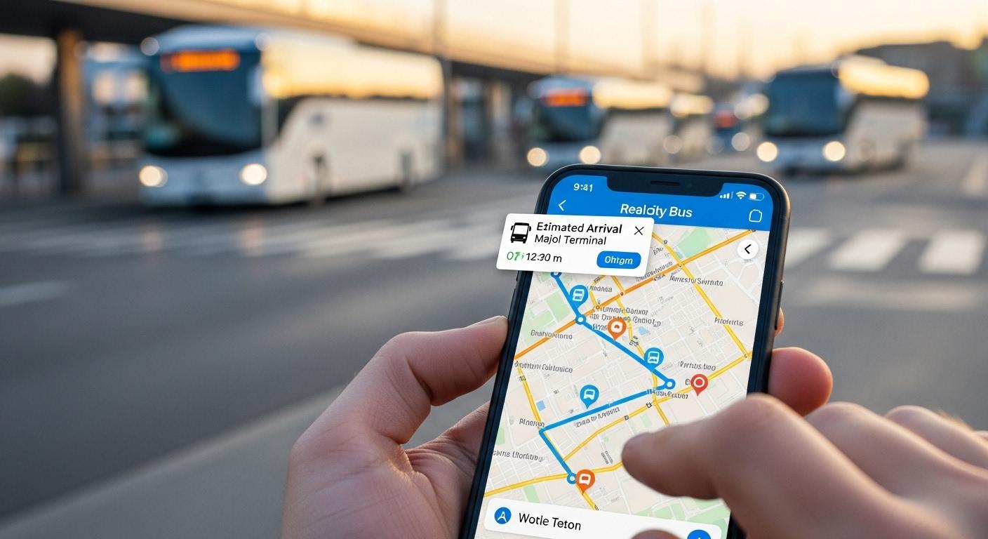 시외버스 실시간 위치 확인