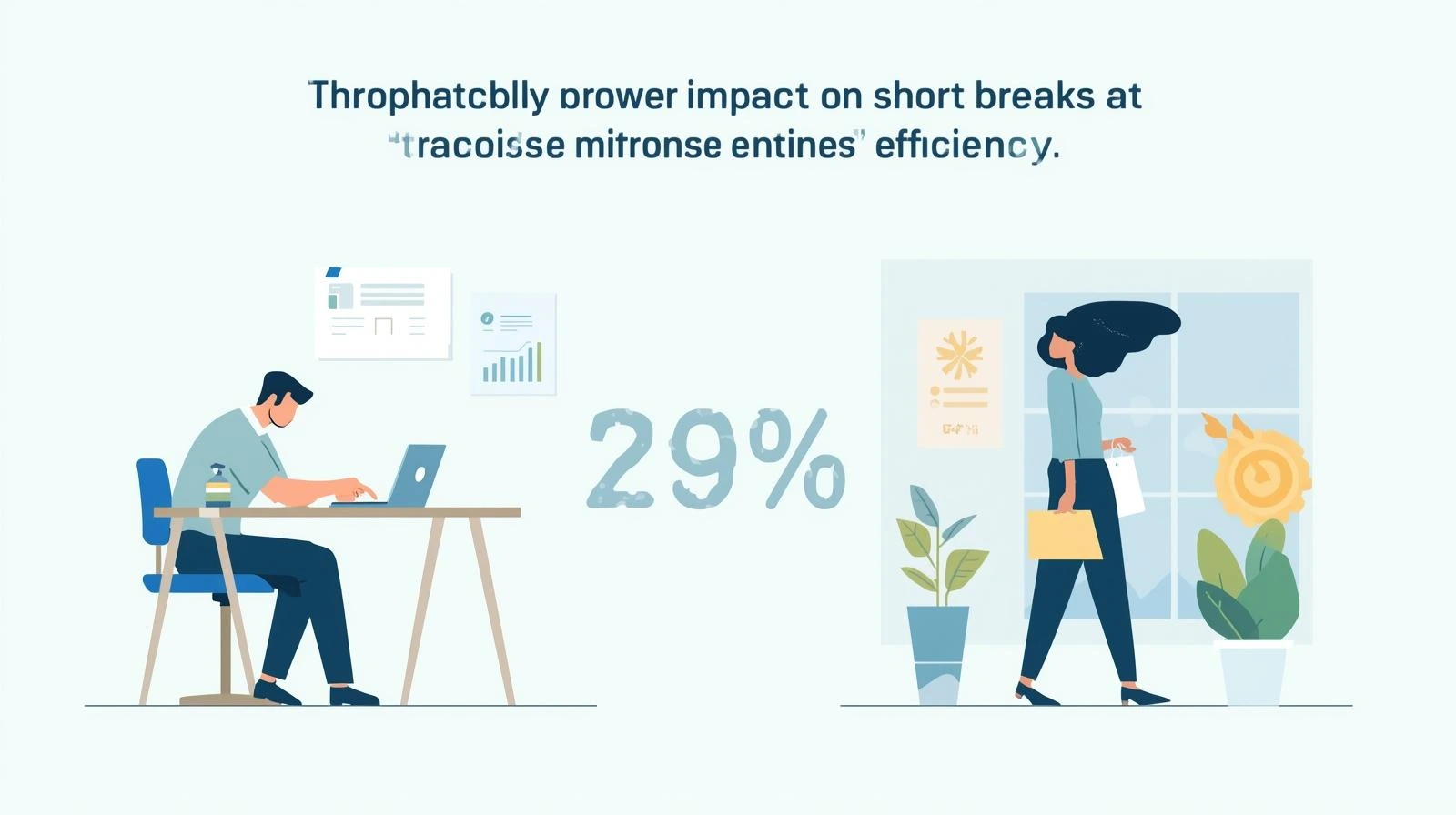 짧은 휴식이 업무 효율에 미치는 효과