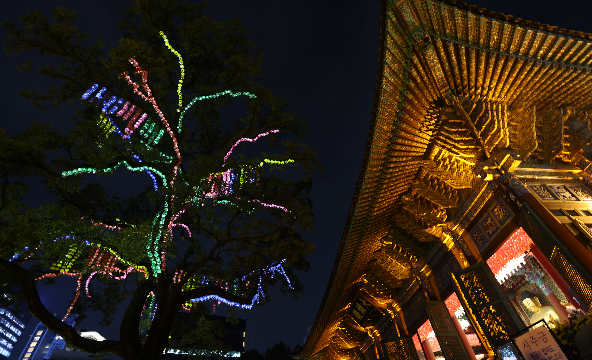 종로에 위차한 조계사 템플스테이 안내