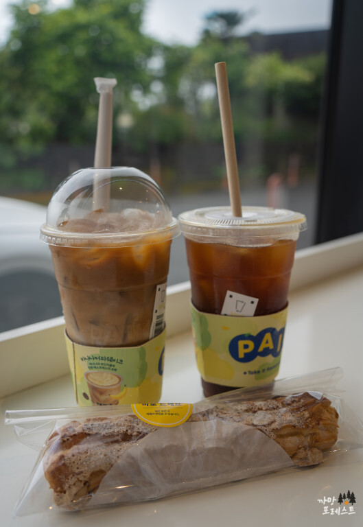 빽다방 더본호텔 테이크아웃