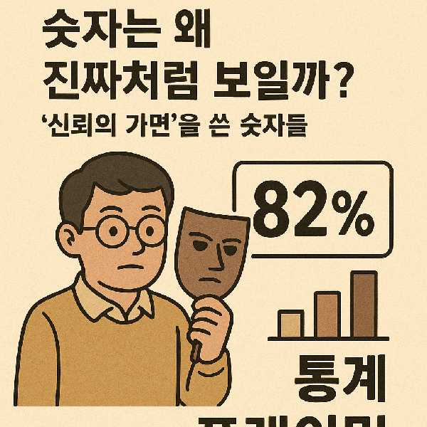 숫자는 왜 진짜처럼 보일까? : ‘신뢰의 가면’을 쓴 숫자들