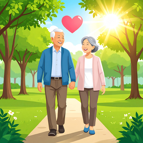 생활습관을 함께 개선해 나가신다면 건강한 노후를 충분히 기대