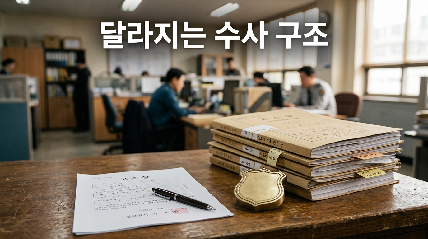 국가수사본부와 달라지는 수사 구조를 보여주는 사진