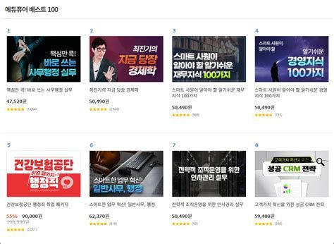 내일 배움 카드 온라인 강의