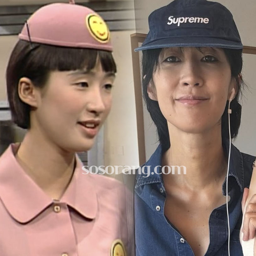 홍진경 과거 젊은 시절과 최근 모습