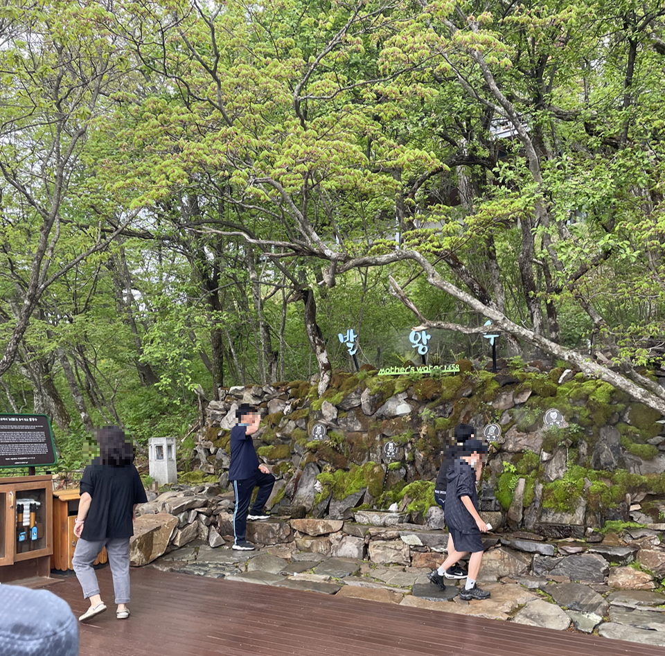 발왕수 물나오는 곳