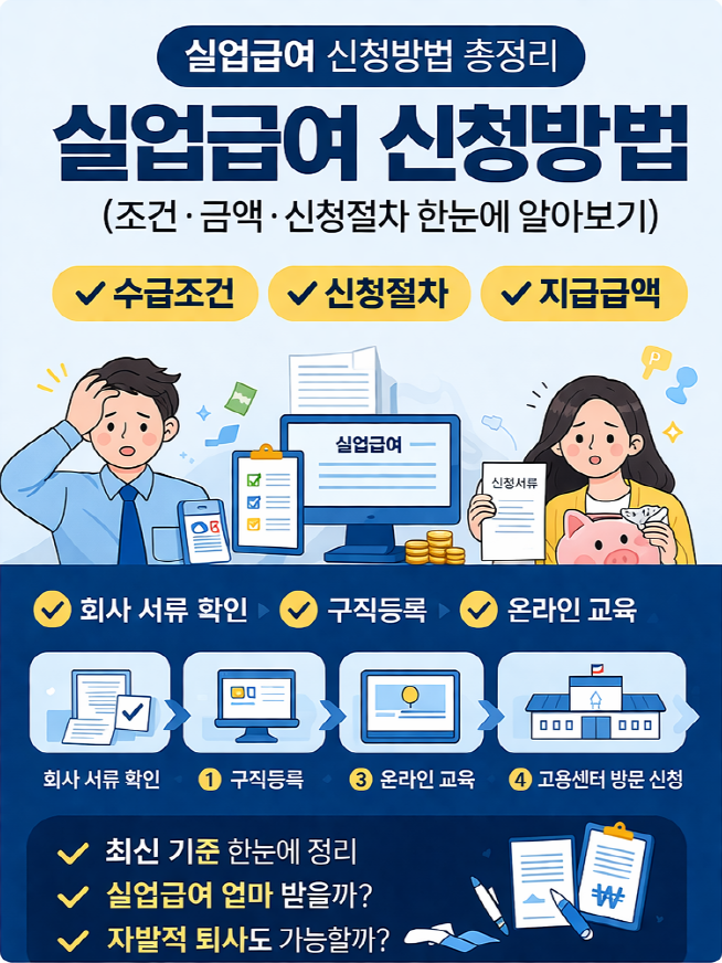 실업급여 신청방법