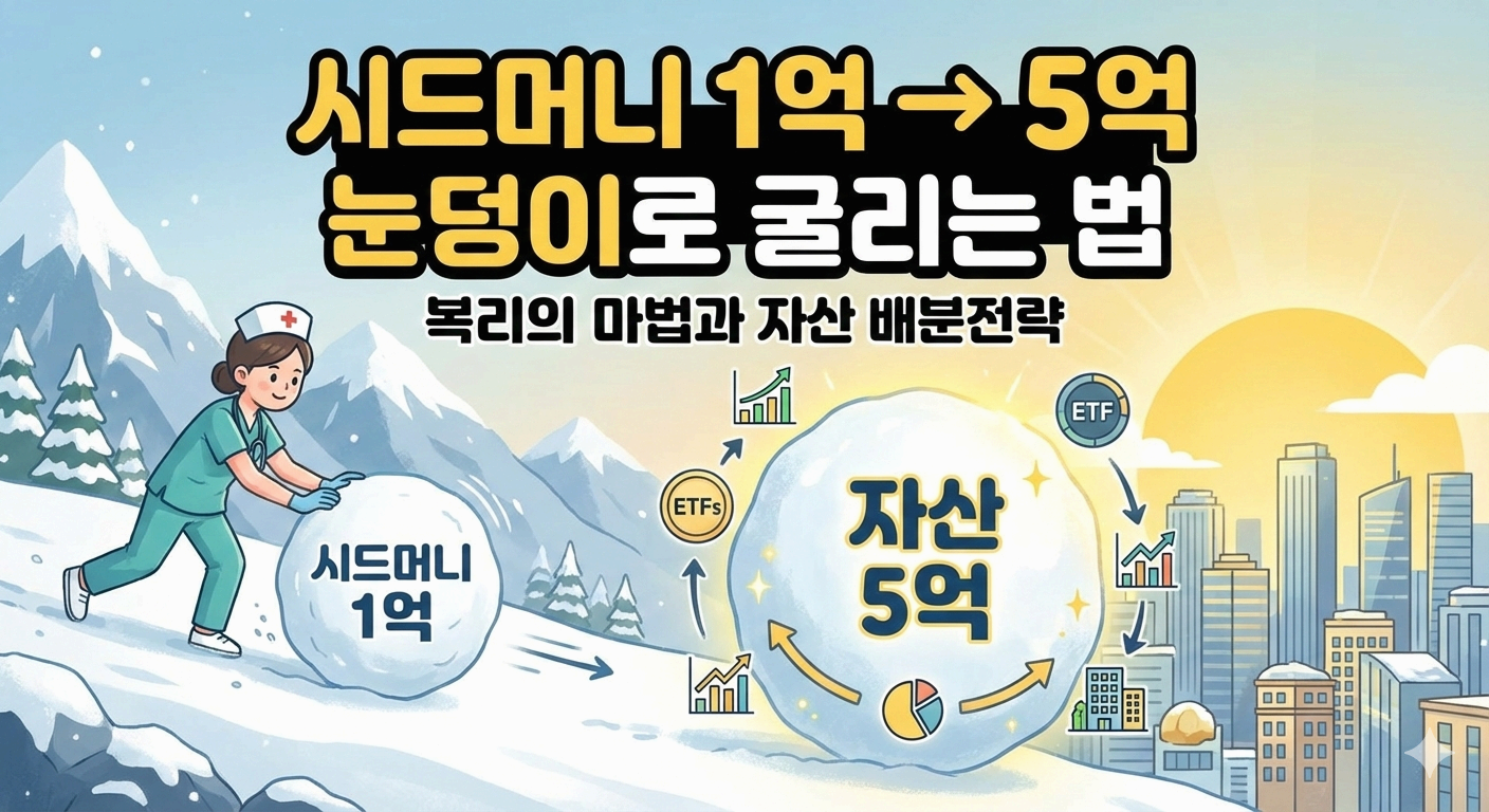 [너스앤 머니 19] 1억 다음은 5억? 시드머니를 눈덩이로 굴리는 &lsquo;가속의 법칙&rsquo;