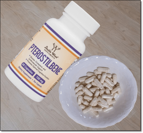 프테로스틸벤 복용량