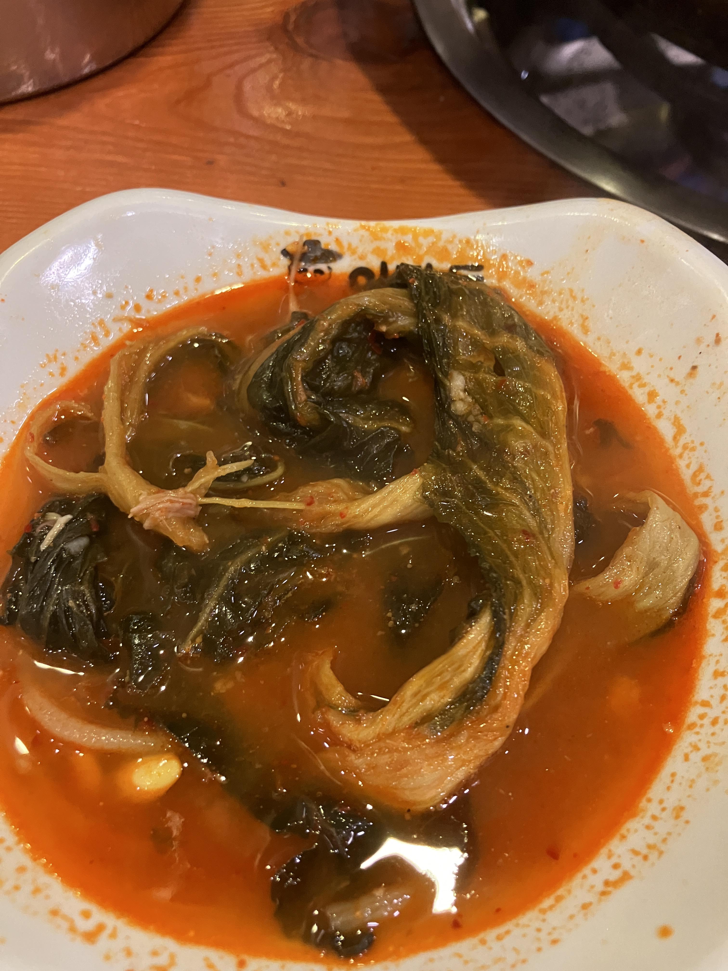 이바돔감자탕의 얼큰감자탕 