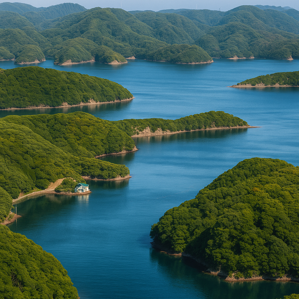 일본의 관광지 에보시다케 전망대의 이미지