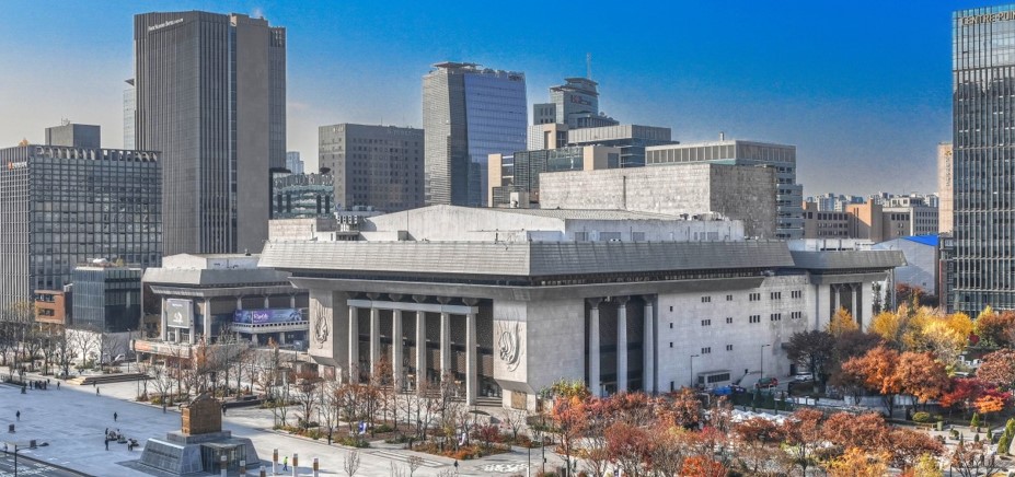 세종문화회관 전경