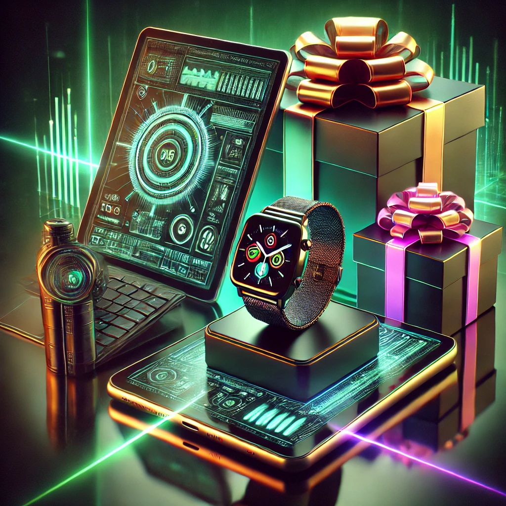 다양한 디지털 기기 선물