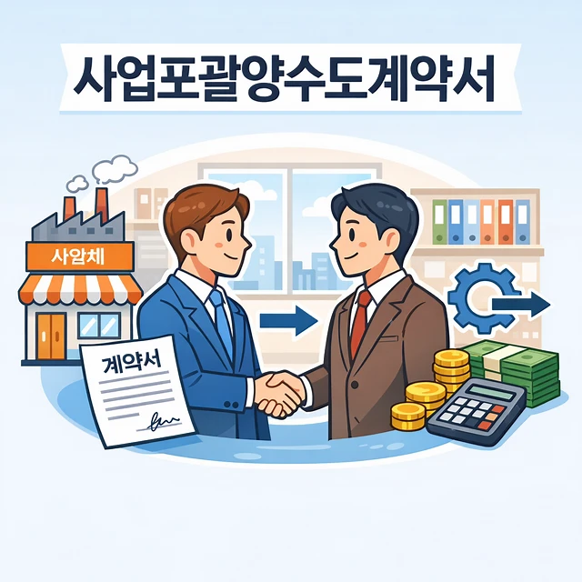 사업포괄양수도계약서