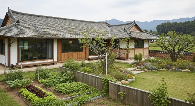 전원주택 관리비 현실을 보여주는 외부 모습과 유지 상태