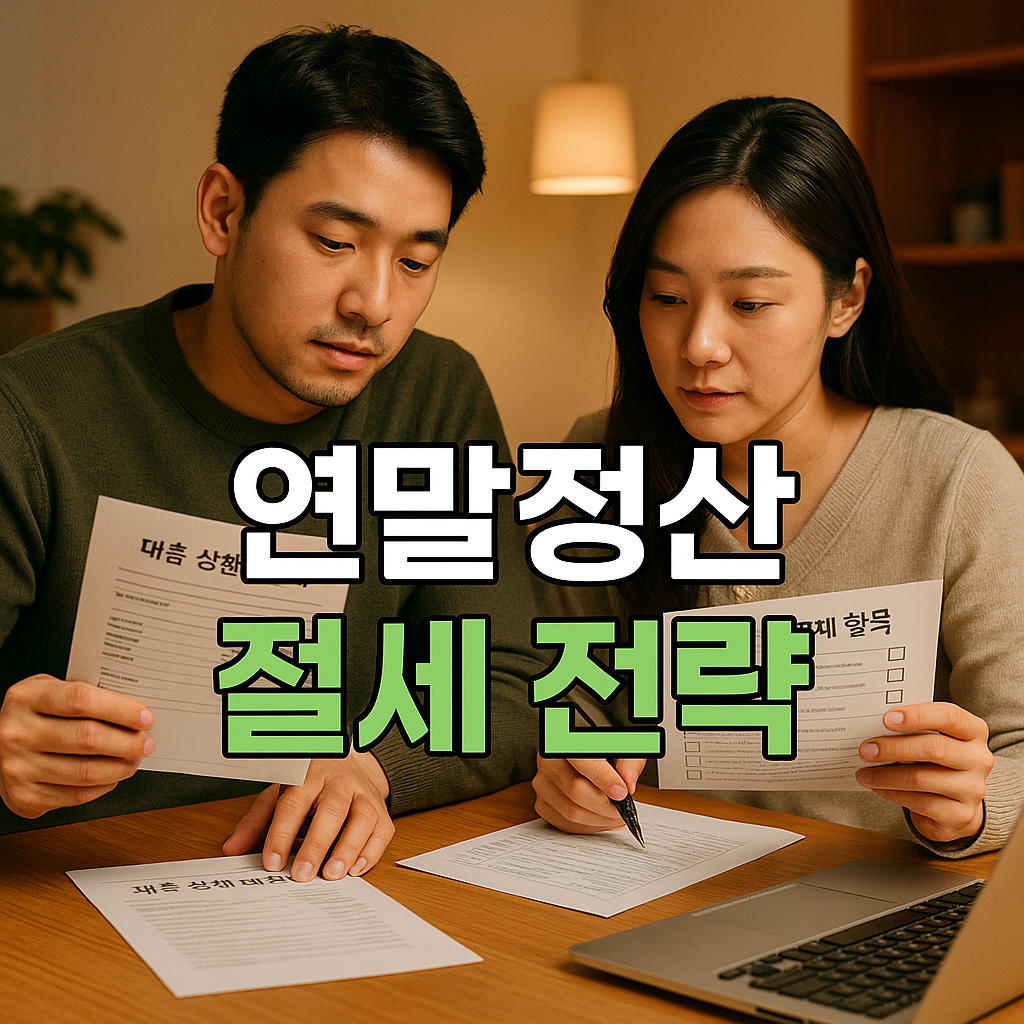 연말정산 주택대출 이자공제 검토