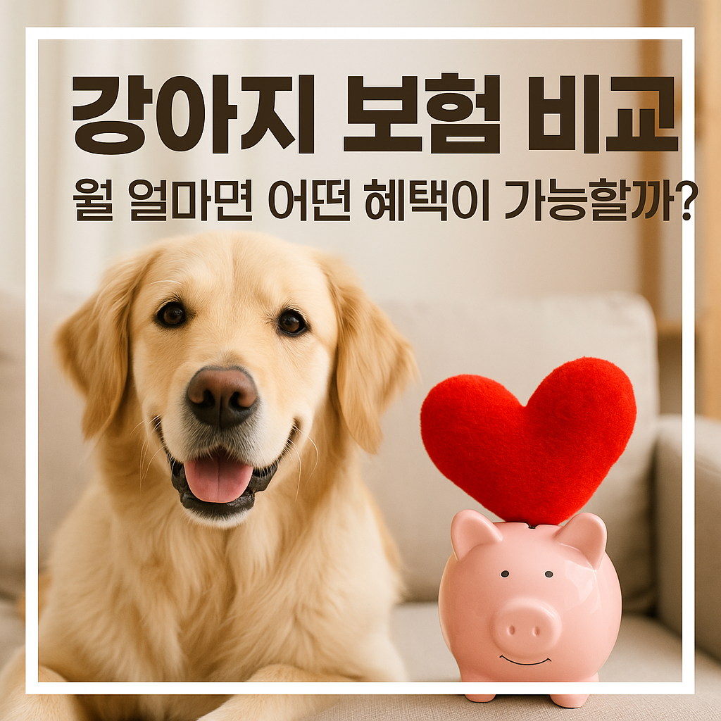강아지 보험비교