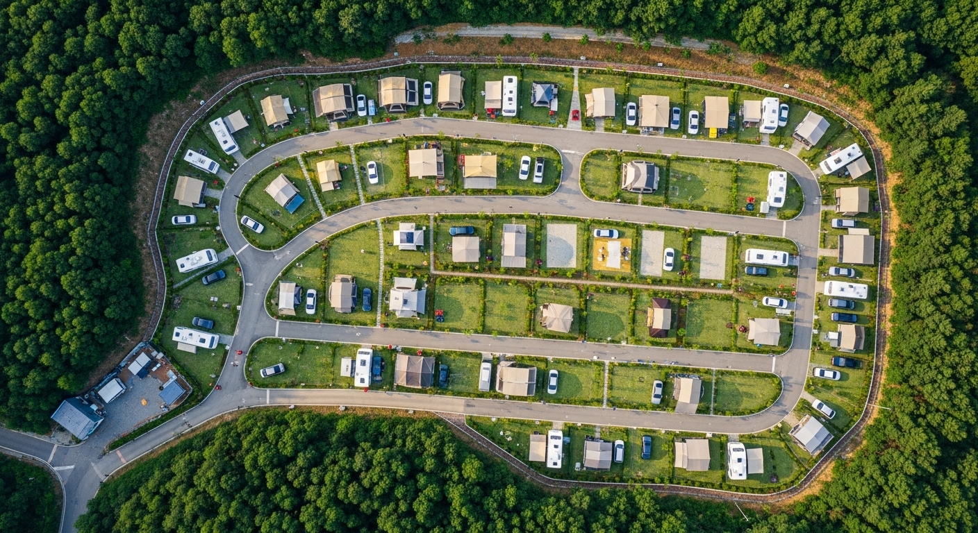 성남 율동공원 오토캠핑장