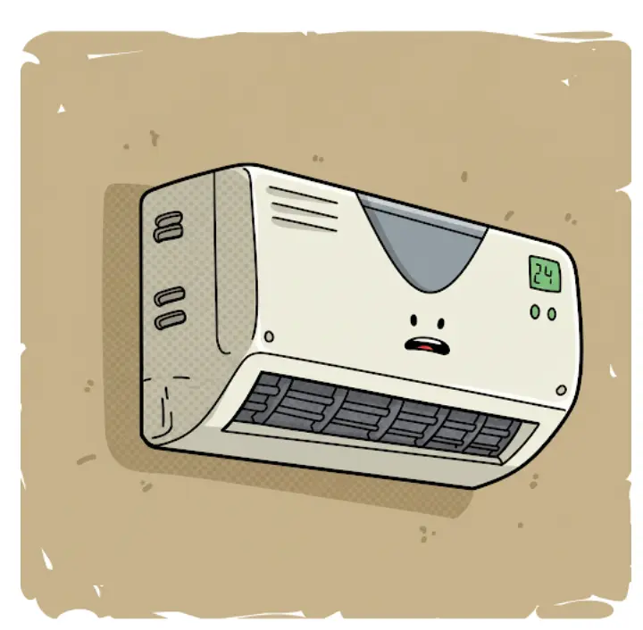 벽걸이 에어컨 식초냄새 없애는 방법