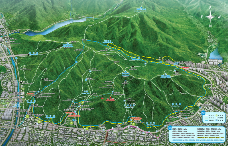 대구 앞산 등산코스