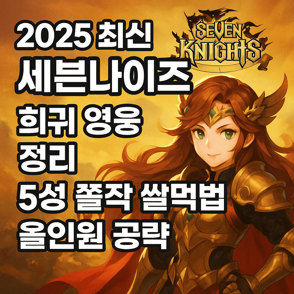 세븐나이츠 공략