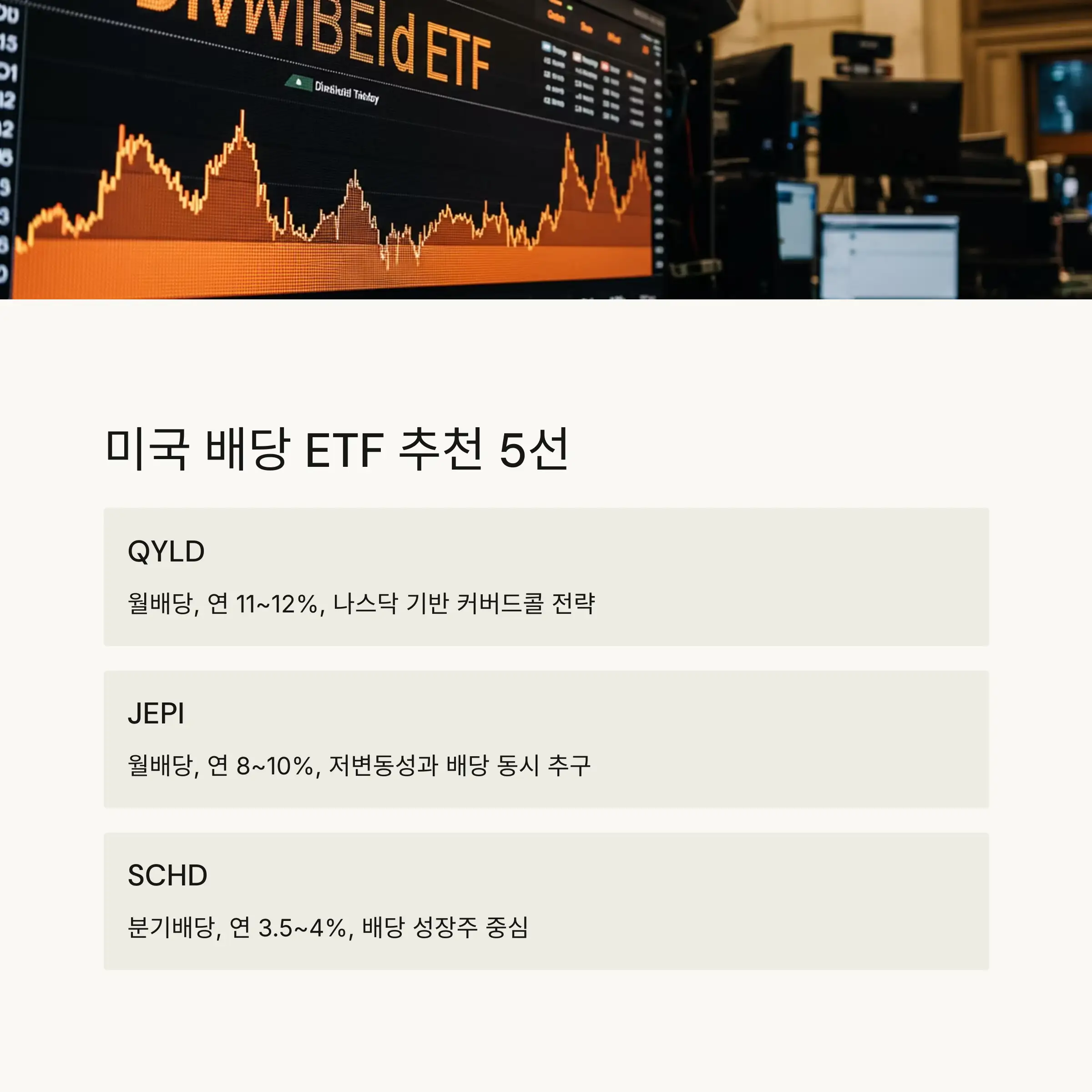 월배당 ETF vs 분기배당 ETF 📆📤