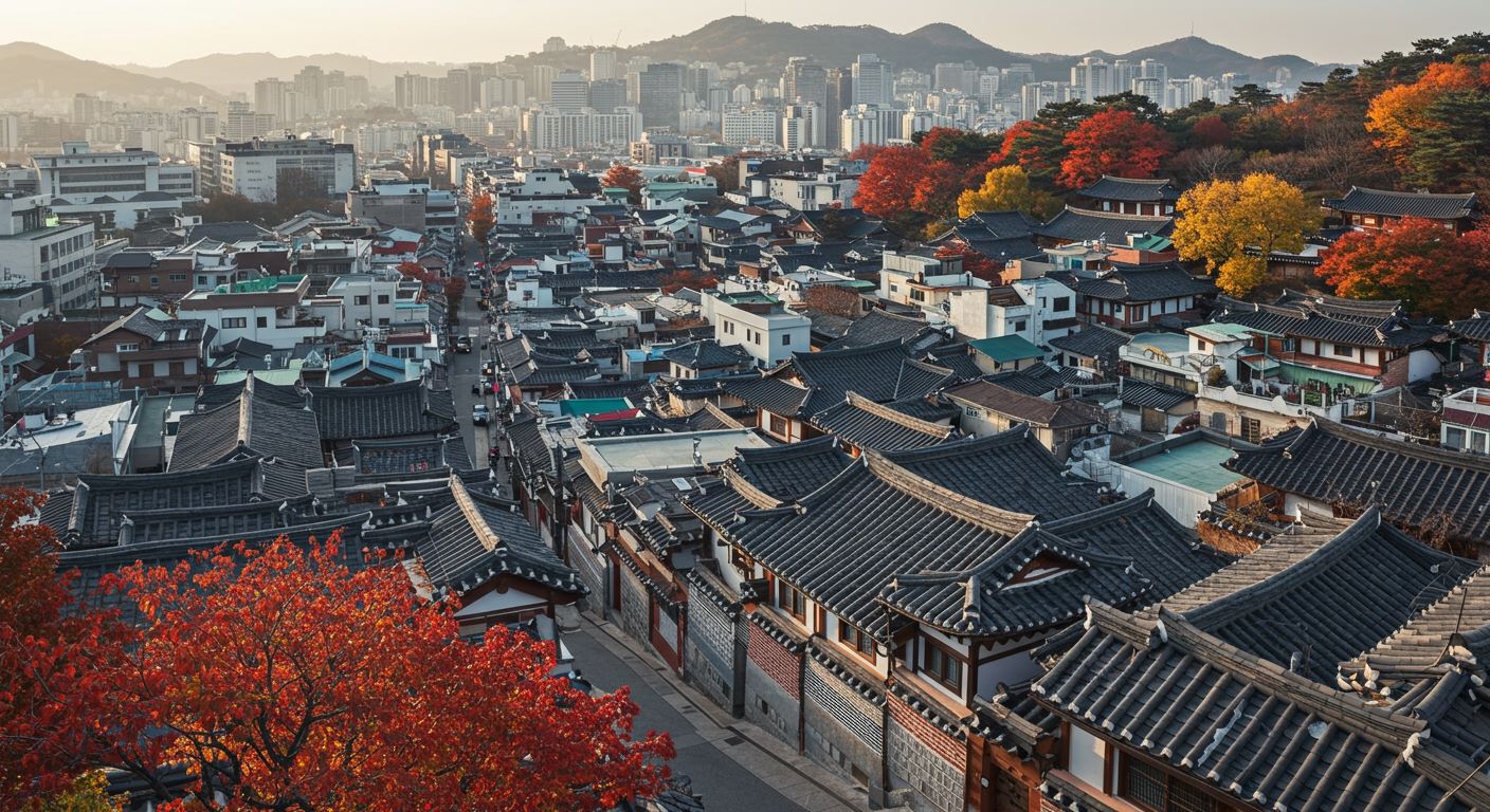 북촌 한옥마을 사진