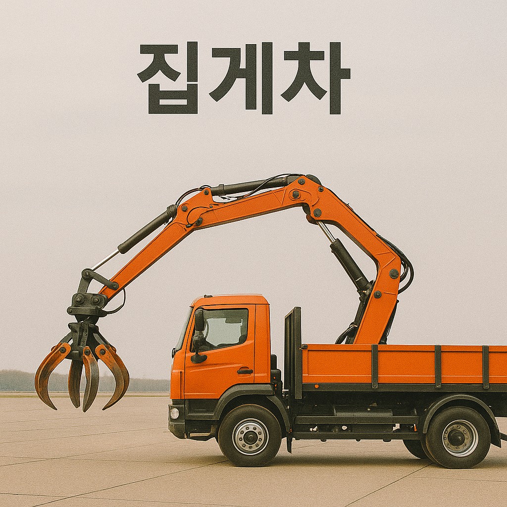집게차 기사 구인